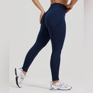 Women's Best Motion Seamless Leggings Sapphire Blue Women’s Size Small NWT
